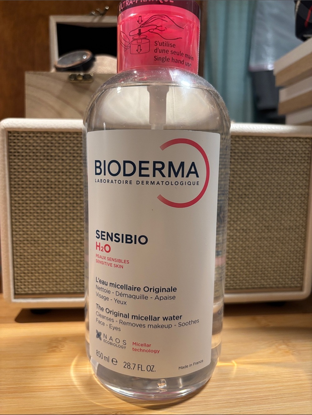 Bioderma Sensibio H2O Micellar Water – Clear (850 ml)